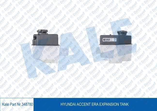 KALE 348780 Radyator Ek Genlesme Su Deposu Hyundai Accent Era (Kapakli)